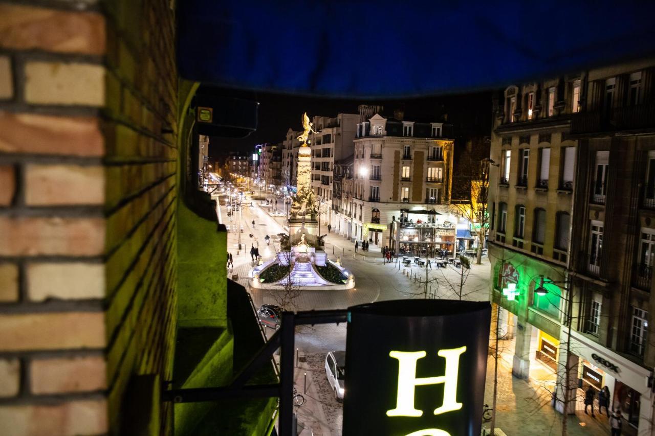 Hotel Des Arcades Реймс Экстерьер фото